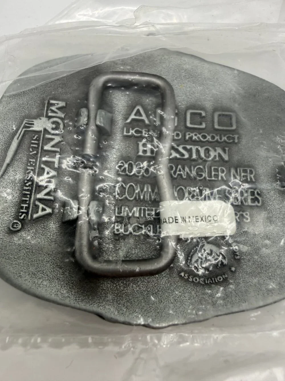 Vintage 2006 Hesston National Finals Junior Rodeo Belt Buckle